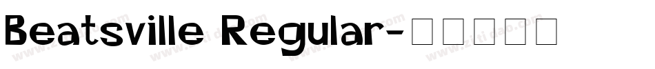Beatsville Regular字体转换